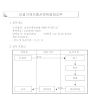 건설기계조종사면허증 재교부신청서